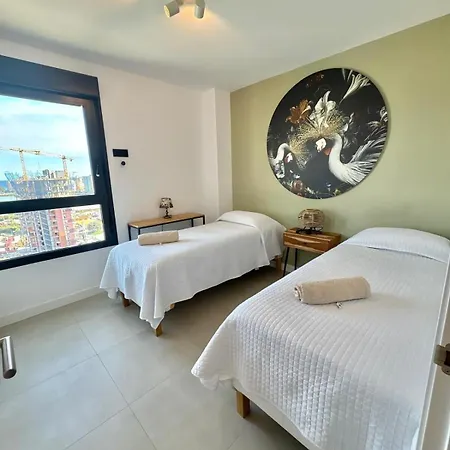 H&m Con Padel, Piscina Y Vistas Al Mar *