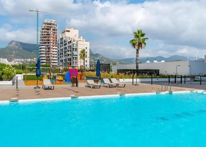 Lejlighed H&m Con Padel, Piscina Y Vistas Al Mar