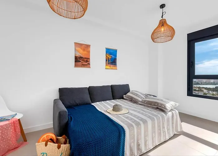 Apartment H&m Con Padel, Piscina Y Vistas Al Mar